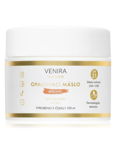 Venira Tan Body Butter Bronze слънцезащитно масло Watermelon 100 мл.