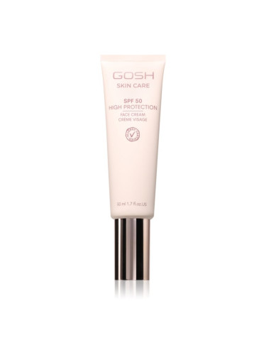 Gosh Skin Care SPF50 защитен крем за суха и чувствителна кожа SPF 50 50 мл.