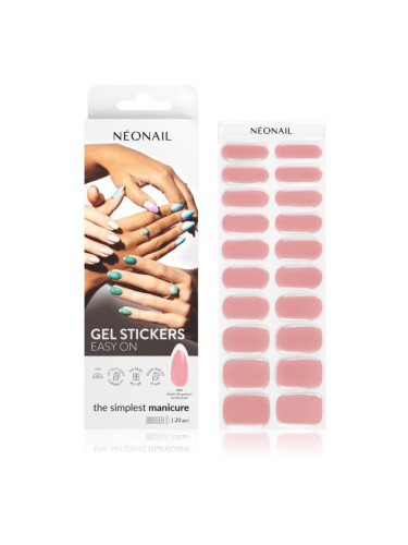 NEONAIL Easy On Gel Stickers Стикери за нокти с използване на UV/LED лампа цвят M16 20 бр.