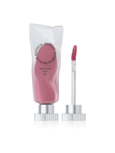 MUZIGAE MANSION Objet Water матиращо хидратиращо течно червило цвят 003 Posh 5.8 мл.
