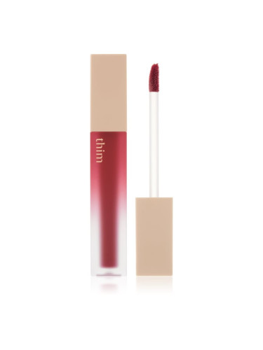 thim Sheer Matte Liquid Lip леко течно матиращо червило цвят 06 Raspberry Bun 4 гр.