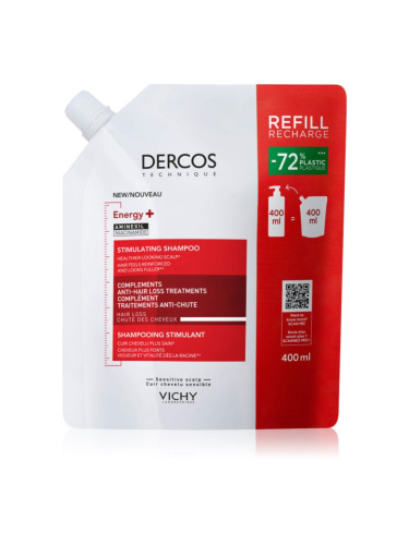 Vichy Dercos Energising подсилващ шампоан против косопад 400 мл.