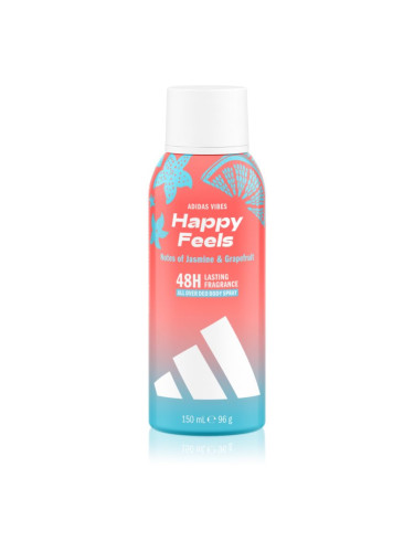 Adidas Vibes Happy Feels дезодорант унисекс 150 мл.