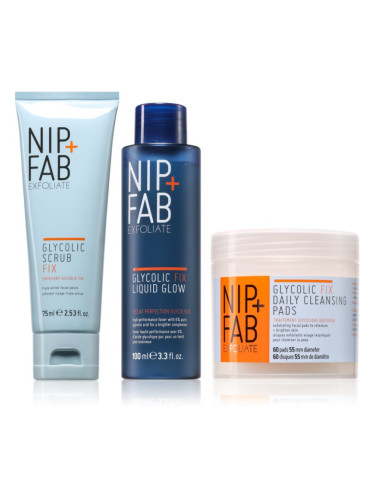NIP+FAB Glycolic Fix Bundle комплект за грижа за лицето
