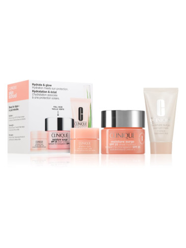 Clinique Hydrate & Glow Sun Set подаръчен комплект за интензивна хидратация