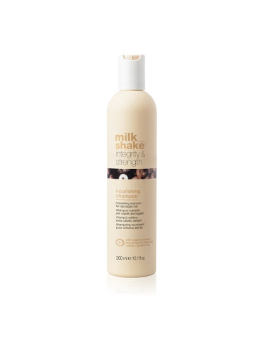 milk_shake® Integrity & Strength Nourishing Shampoo подхранващ шампоан за увредена коса 300 мл.