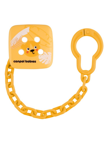 Canpol babies BabiesBoo Soothers Holder верижка за биберон Gepard 1 бр.