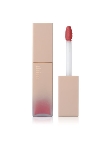 thim Satin Lip Glaze дълготраен гланц за устни с хидратиращ ефект цвят 04 Blushed 6 гр.