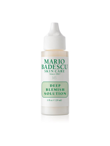 Mario Badescu Deep Blemish Solution концентрат за проблемна кожа против несъвършенства на кожата 29 мл.