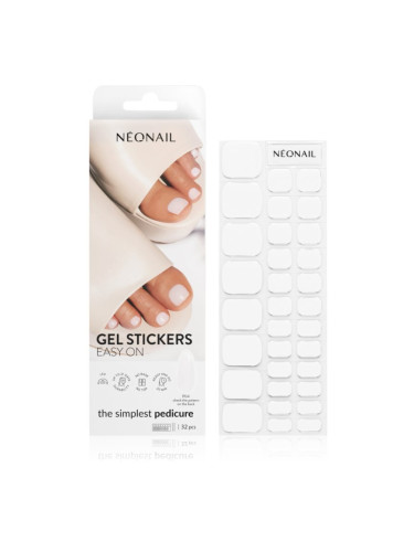 NEONAIL Easy On Gel Stickers Стикери за нокти с използване на UV/LED лампа цвят P04 32 бр.