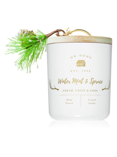 DW Home Farmhouse Winter Mint & Spruce ароматна свещ 244 гр.