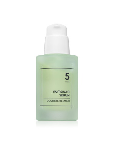 Numbuzin No. 5 Goodbye Blemish Serum интензивен ревитализиращ серум против несъвършенства на кожата 50 мл.