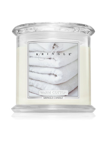 Kringle Candle Warm Cotton ароматна свещ 907 гр.