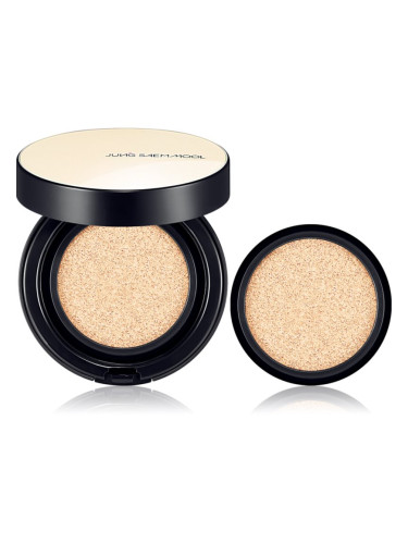 JUNG SAEM MOOL Essential Skin Nuder Cushion хидратиращ фон дьо тен в гъба + резервен пълнител цвят Fair Light 2x14 гр.