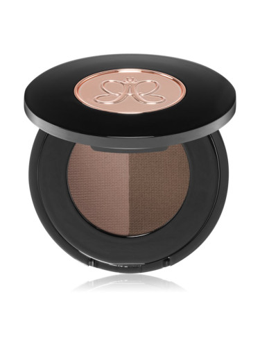 Anastasia Beverly Hills Brow Powder Duo пудра  за вежди цвят Ebony 2x0,8 гр.
