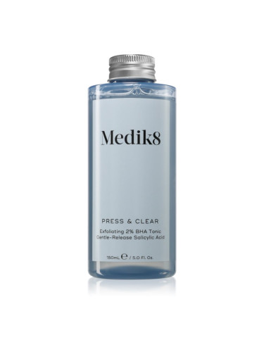 Medik8 Press & Clear нежен ексфолиращ тоник с постепенно освобождаване 150 мл.