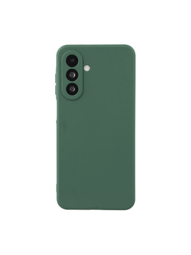 Силиконов кейс iPaky матиран, За Samsung Galaxy A17, Тъмнозелен