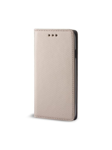 Калъф тефтер флип bSmart Magnet Book страничен, За Samsung Galaxy A17 / A18, Златист