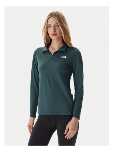 The North Face Тениска от техническо трико Flex NF0A8BRQ Зелен Slim Fit