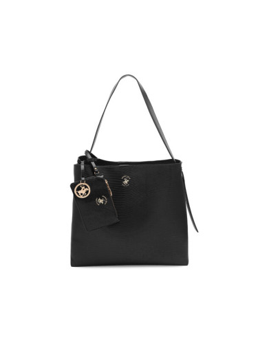 Beverly Hills Polo Club Дамска чанта BHPC-W-05-A23 Черен