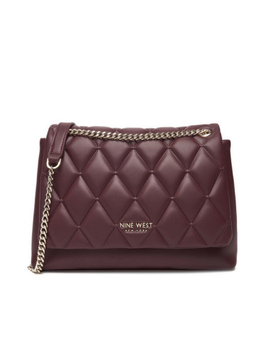 Nine West Дамска чанта CEO-CHARLOTTE-S22560-5 Бордо