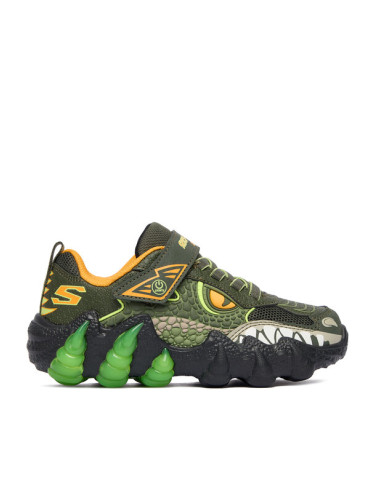 Skechers Сникърси Skech-O-Saurus Lights 2.0 400121L OLV Каки