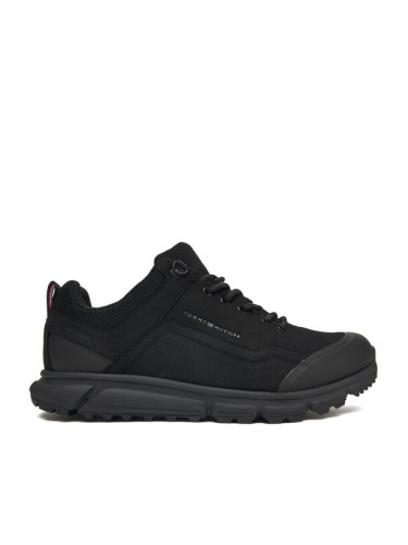 Tommy Hilfiger Сникърси Outdoor Runner Low Wpm FM0FM05655 Черен