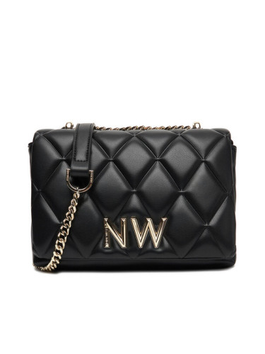 Nine West Дамска чанта CEO-CHARLOTTE-I-S22558 Черен