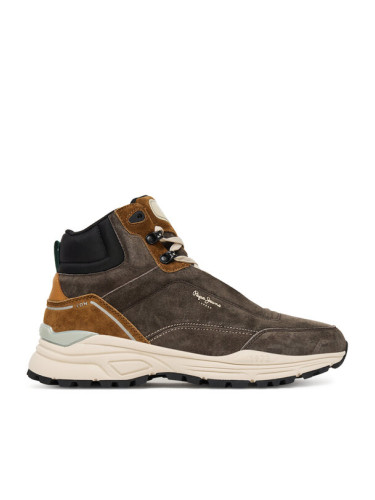 Pepe Jeans Сникърси Darren Boot M PMS600011 Кафяв