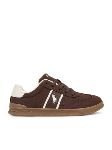 Polo Ralph Lauren Сникърси Heritage Court III T-Toe RL03353201 Кафяв