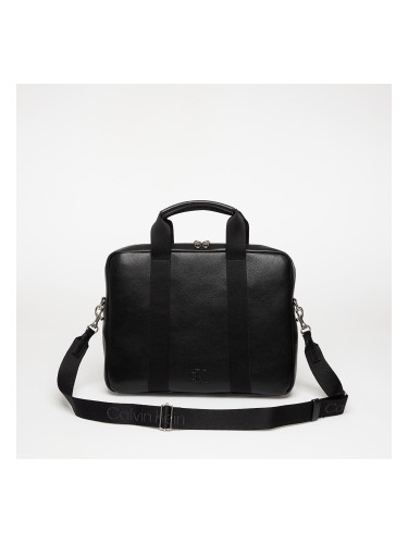 Чанта Calvin Klein Webbing Strap Laptop Computer Bag Black Universal