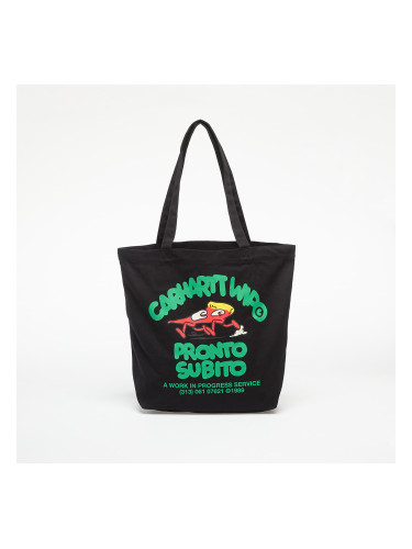 Carhartt WIP Canvas Graphic Tote Pronto Print/ Black Universal