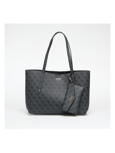 Чанта GUESS Brenton Tote Coal Logo Universal