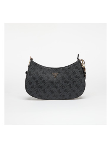 Чанта GUESS Noelle II Top Zip Shoulder Bag Coal Logo Universal