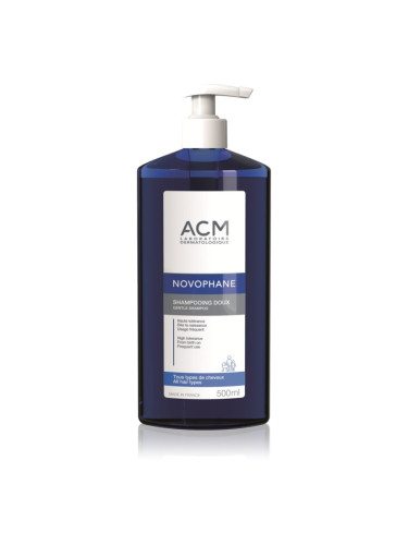 ACM Novophane Gentle Shampoo изключително нежен шампоан за всички видове коса 500 мл.