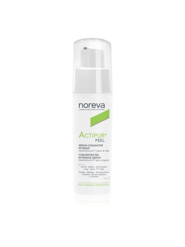 Noreva Actipur Peel Concentrated Intensive Serum ексфолиращ и пилинг серум за чувствителна кожа склонна към акне 30 мл.