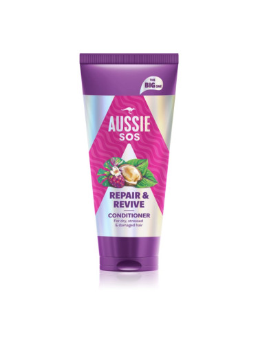Aussie SOS Repair & Revive подхранващ балсам за третирана коса и скалп 350 мл.