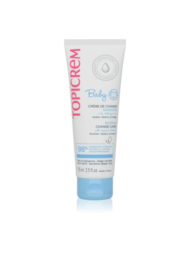 Topicrem BABY Barrier Change Care защитен крем за деца против възпаления 75 мл.