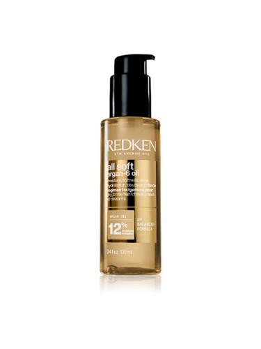 Redken All Soft подхранващо масло за суха и крехка 100 мл.