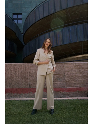 Marisse Women's Trousers Z-Sp-4515 Beige