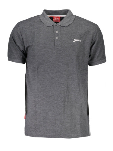 SLAZENGER SHORT SLEEVE POLO SHIRT MAN GRAY