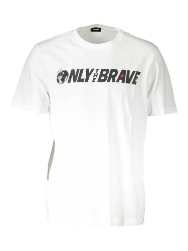 DIESEL SHORT SLEEVE T-SHIRT MEN WHITE