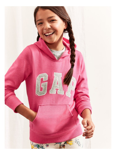 GAP Kids Sweatshirt Logo hoodie sweatshirt - Girls