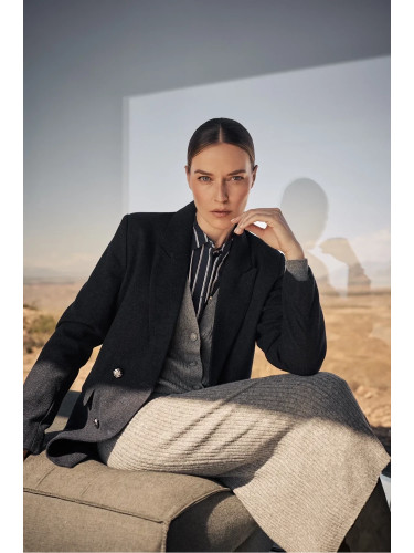 Marisse Women's Jacket Z-Mr-4518 Navy