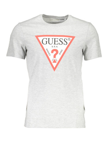 GUESS JEANS SHORT SLEEVE T-SHIRT MEN GREY