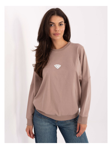 Sweatshirt-RV-BL-A877.19P-dark beige