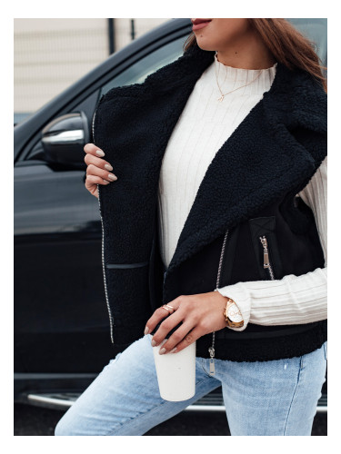 Дамски велурени жилетки с козина WOOLZIP