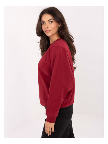 Sweatshirt-RV-BL-A877.19P-burgundy