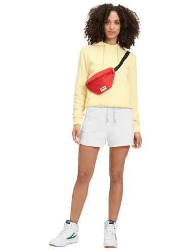 Fila Bright White BUCHLOE high waisted shorts