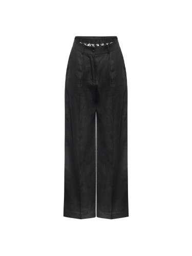 Ленен панталон ALMA BLACK